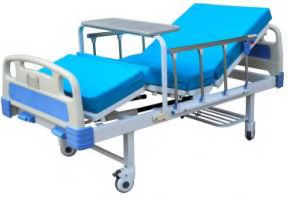 TWO CRANK ABS HOSPITAL BED